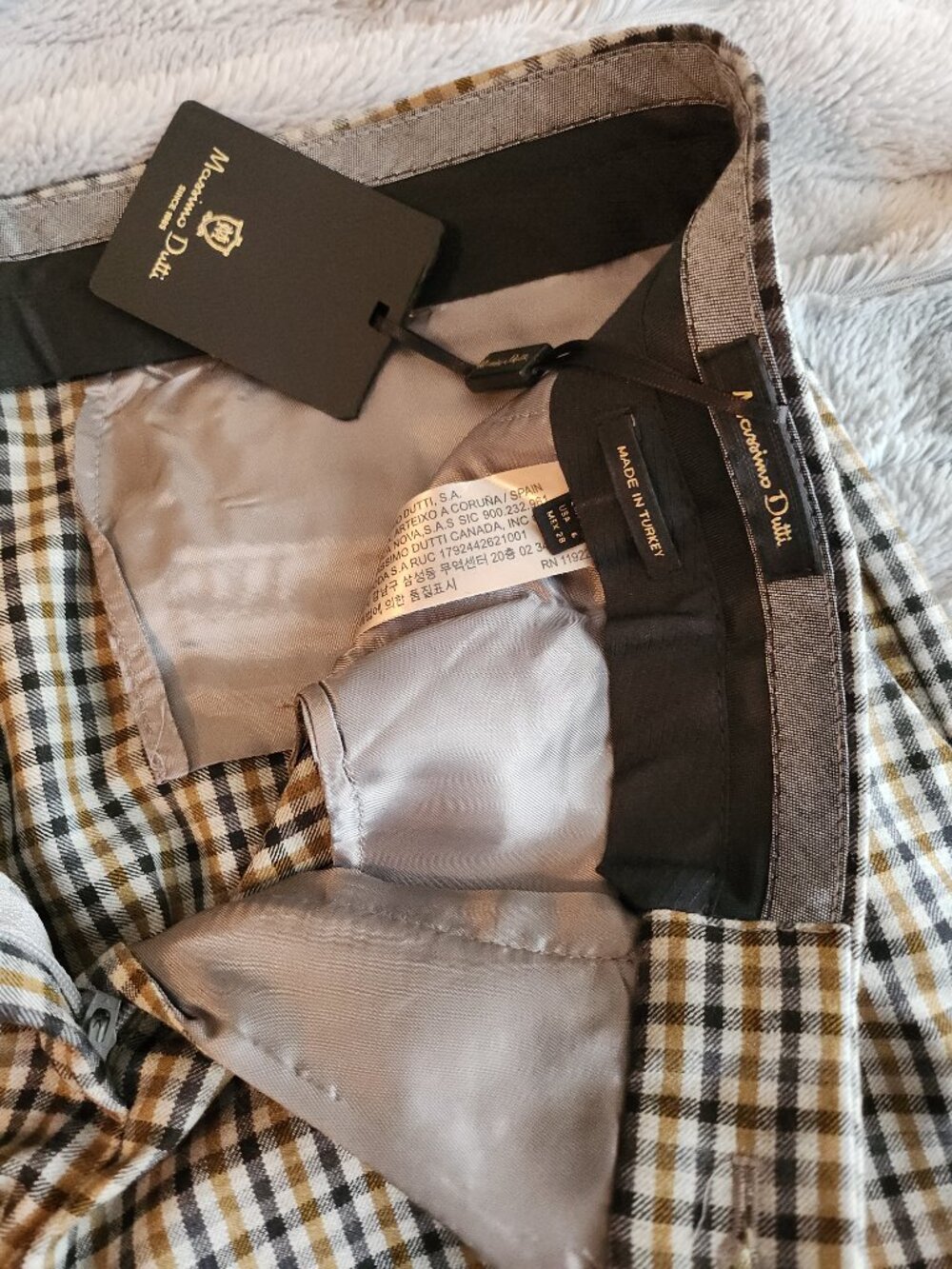 New Massimo Dutti women wool crop pants - Picture 5 of 7